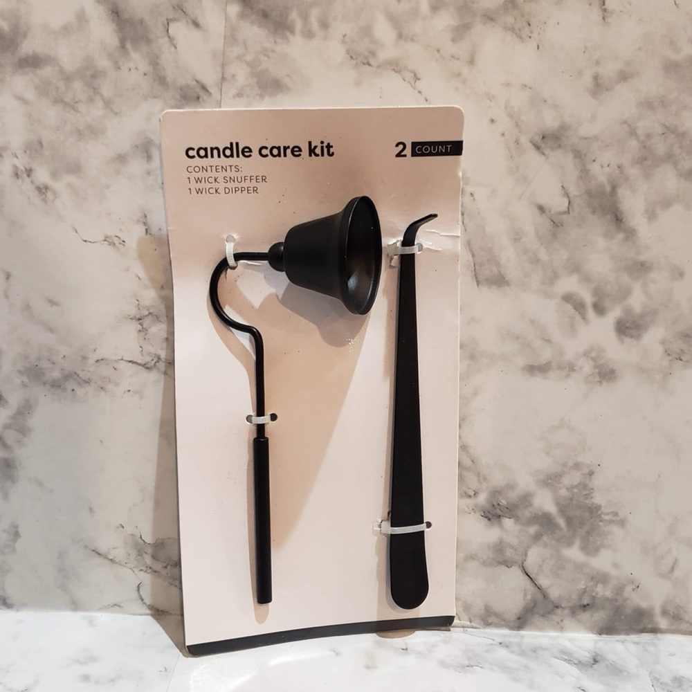 Candle Care Kit 2pcs. W” Wick Snuffer & Wick Dipper
